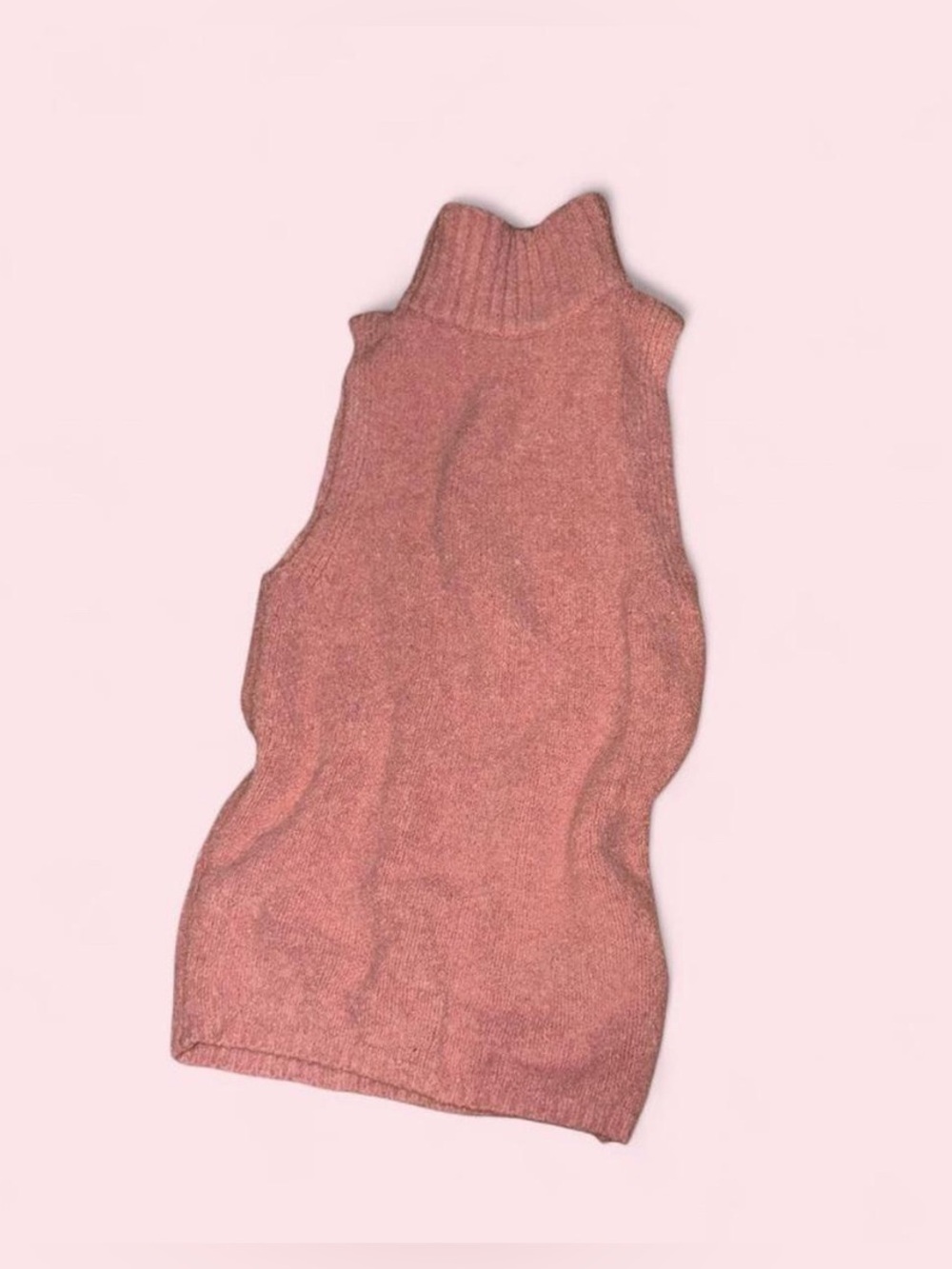 Xpress pink turtleneck sweater